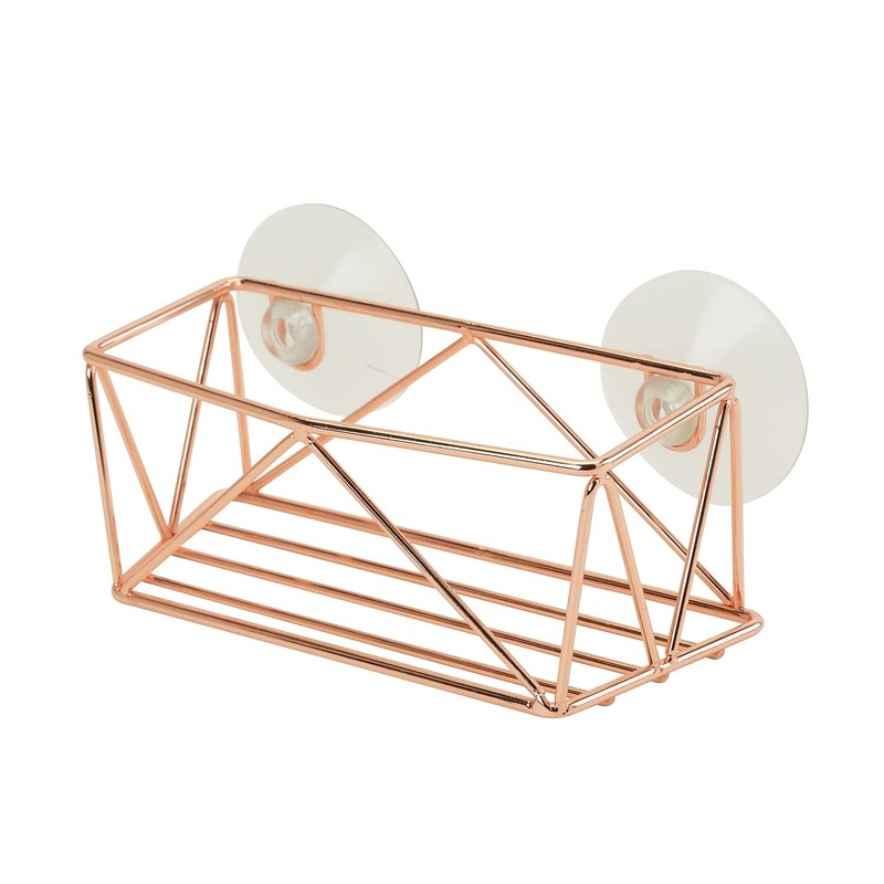 Kitchen Details Geode Suction Cup Sponge Holder | Durable Iron