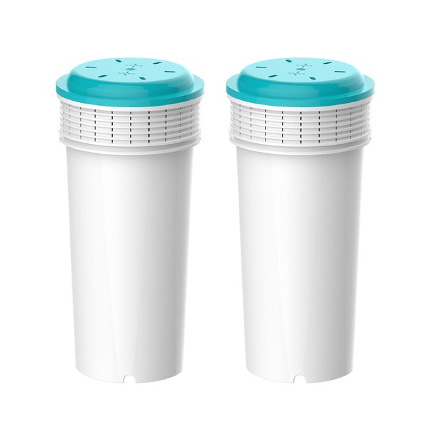 Aqua Crest AQK-42371240 Water Filter Cartridges Compatible with Tommee Tippee Prep System (Pack of 2)