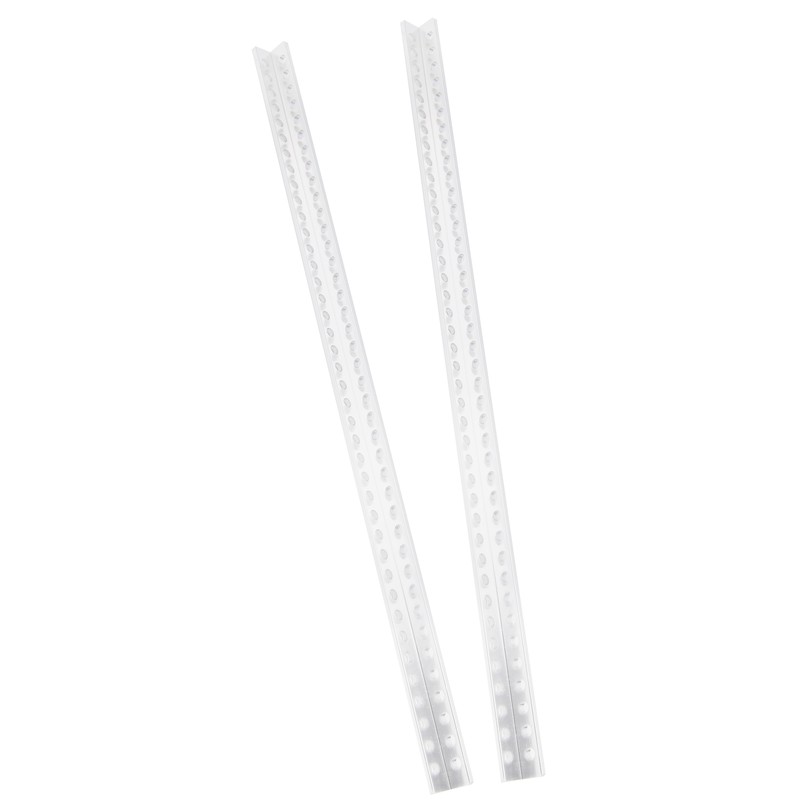 2Pcs Aluminum Extrusion Profile LShaped Beam 40 Holes Robot Accessories