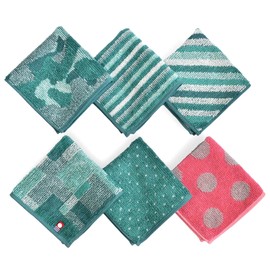 Imabari Towel, Handkerchief, Hand Towel, Cotton, Made in Japan, KAGUYA Water Absorbent, Quick Drying, Compact, Soft, Antibacterial, Deodorizing, Cotton, Bamboo Rayon, Bamboo Fiber, 9.8 x 9.8 inches