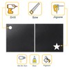 Kinlink Black ABS Plastic Sheet 12" x 16"x 0.06" Flexible