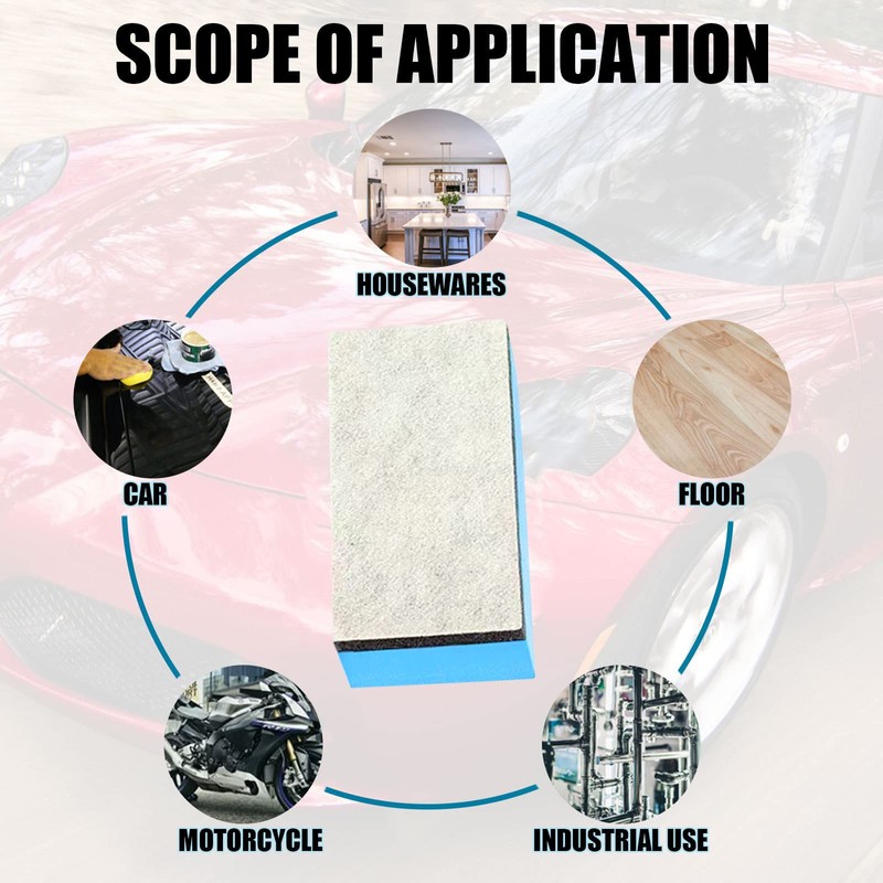 Samcos Car Wash Sponge, Coating, For Applying Dedicated Maintenance, Sponge
