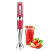 Cordless Immersion Blender Handheld: Powerful Rechargeable Electric Hand Blender, 21-Speed