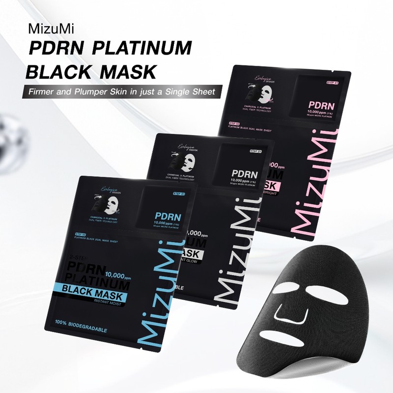 MizuMi PDRN Platinum Black Mask