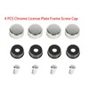License Plate Frame Cover Holder, LSX Chrome for Camaro Corvette,