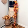 CQURE 3 Pack Fall Leaf Garland, Hanging Fall Vines Autumn