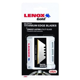 LENOX 20351-GOLD50D Utility Knife Blade Replacement Blades (50 Pieces)