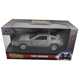 Jada Toys Back to The Future Time Machine 1:32 Die-cast Car, Toys for Kids and Adults