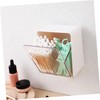 BUGUUYO Cotton Balls Storage Multi-functional Cotton Swab Box Perfect Present