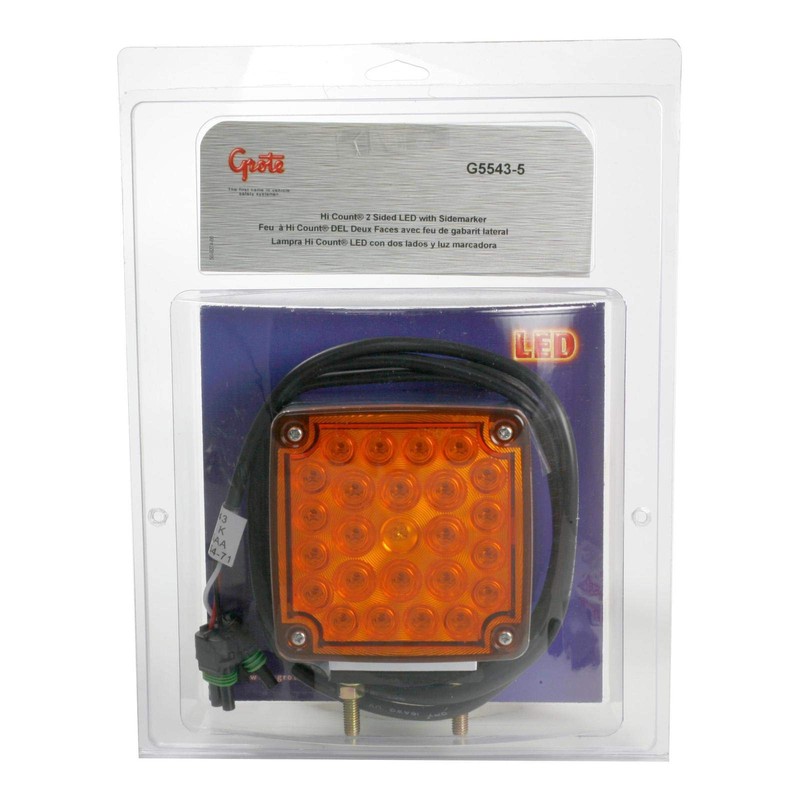 Grote G5543-5 - Hi Count Double-Face Led Stop/Tail/Turn Light With