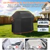 MyraLexis 52" BBQ Grill Cover for Outdoor Grill 1000D Heavy
