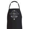 D Design Invent Print! 90th Birthday Apron Kitchen Cooking Gift