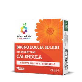 Colours of Life SKIN SUPPLEMENT - Bagno doccia solido CALENDULA, 80 g