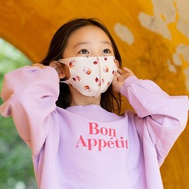 Cupcake Reusable Mask (Beige) L 2ea