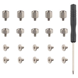 ZDE 20PCS M.2 SSD Screws Kit NVMe M.2 SSD Mounting Screws Computer Motherboard Screws Components for Asus MSI Gigabyte ASRock Motherboard and Raspberry Pi 5