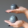 Labradorite Sphere Rainbow Lightning Zeus Crystal Ball 2.75-3.0 inch