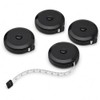 4PCS Cinta Métrica Retráctil, 1.5m y 2m, cm y Pulgadas