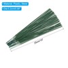 PATIKIL 10 Inch Floral Stem Wire, 100 Pcs Plastic Floral