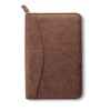 Day-Timer Simulated Distressed Leather Organizer Starter Set, Zip Closure, 8.5