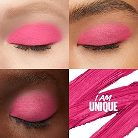 MAYBELLINE Color Tattoo Longwear Sombra de Ojos Multiusos Stix, Maquillaje de Ojos, I Am Unique (Vivid Rosa Matte), 1 Count