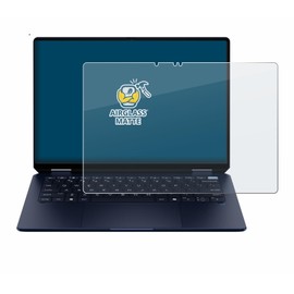 BROTECT Anti-Glare Protective Glass for HP OmniBook Ultra Flip Protective Film Tempered Glass Matt [Extremely Scratch-Resistant 9H, Anti-Reflection, Anti-Fingerprint]