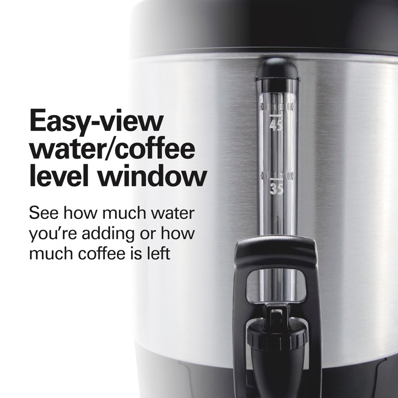 Hamilton Beach 45 Cup Fast Brew Coffee Urn and Hot