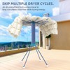 Clothes Drying Rack ​Foldable & ​Collapsible Drying Racks with 4-Leg