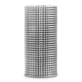 Jordbrux Galvanized Wire Mesh - 200mm x 6m Rodent Proofing Wire Metal Mesh, Welded Rat Mesh to Stop Rodent Animals, Mice & Mouse Access, for Filling In Gaps Around The Home & Garden