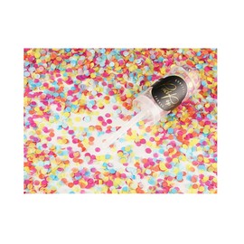 Confetti Cannon Shooter Push Pop Confetti Circles 18 cm Confetti Cannon Party Popper Children's Birthday Party