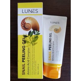 LUNES SNAIL PEELING GEL AMINOACID COMPLEX HELPS REMOVE DEAD SKIN 6.08 FL OZ 180