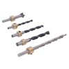 5Pcs Pocket Hole Drill Bit 3 Knife Points High Speed