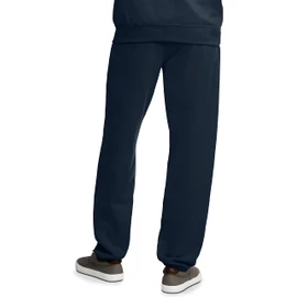 Fruit of the Loom Eversoft - Pantalones Deportivos de Forro Polar con Bolsillos, absorben la Humedad y Son Transpirables, Tallas S-4X, Parte Inferior elástica - Azul Marino, Medium
