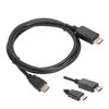 DP to HDMI Cable 4k Resolution for Projector Computer Network