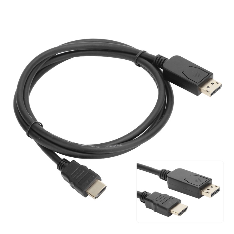 DP to HDMI Cable 4k Resolution for Projector Computer Network
