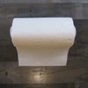 Treasure Gurus White Wall Under Cabinet Door Mount Paper Towel