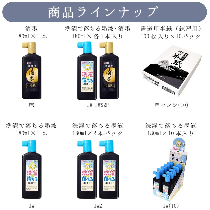 Sakura Crepas Ink Liquid, Clear Ink for Calligraphy, 6.1 fl