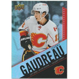 2015-16 Upper Deck Tim Hortons Hockey Johnny Gaudreau Flames Card #62 WN17