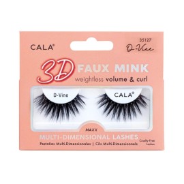 Cala 3D FAUX MINK LASHES: D-VINE / Free Gift W/ Purchase Of 4 Or More