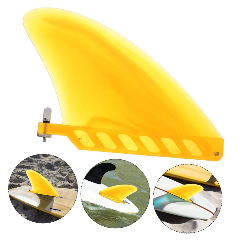 BESPORTBLE Surfboard Tail Fin Paddleboard Accessory TPU Material for Outdoor