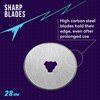Zoid 28mm 5-Pk Rotary Refills, Cutting Wheel Blade Refills, Rotary