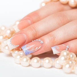 Buer Homie 5600pcs 2/3/4/5/6/8/10mm Half Round Flatback Pearls Beads Black for DIY Crafting, Pearl Nail Charms, Crafts Jewellery Wedding Dress Nail Art (Beige)