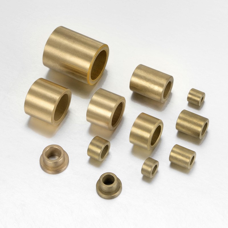 sourcing map 8pcs Sleeve (Plain) Bearings 8mm Bore x 12mm