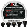 S&F STEAD & FAST Rivet Gun Nose Pieces 5-Pack, 3/32",