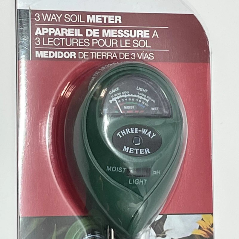 LiquanQ 3 Way Soil Meter - Sunlight - Moisture -