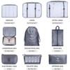 Packing Cubes, 9 Set Packing Cubes with Shoe Bag &
