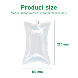 YSOOUA Pack of 100 Air Cushion Filling Material Package 10 x 20 cm Air Bags Cushion Material Air Cushion for Transport Packaging, Shockproof for No Opening Filling