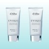 Dalba Waterful Essence Sun Cream 50ml+50ml Organic Tea Moisture Sun Cream Olive Young without white cast / 달바 워터풀 에센스 선크림 50ml+50ml 유기자차 수분썬크림 백탁없는 올리브영