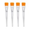 10Pcs Facial Mask Brush Soft Elastic Waterproof Easy To Apply