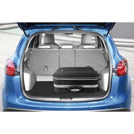 BITS4REASONS Vehicle/Car Boot Protector Mat 120cm x 100cm With Anti-slip Backing Prevents The Boot Contents From Moving Around Whilst Driving. Easy To Clean, Install & Remove - Black