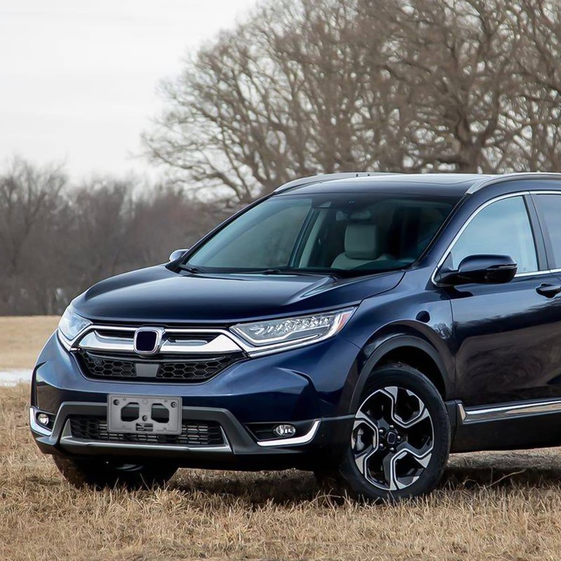 [1 Pack] Car Front License Plate Frames Mounting Bracket Tag